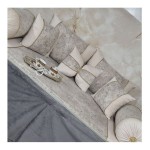 ست کامل شاه نشین مخمل مبلی مدل kvcn86