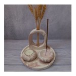 ست 4 تکه دکوری سنگ مصنوعی مدل stn35