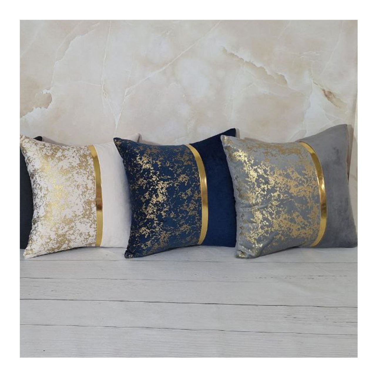 کاور کوسن طرح طلاکوب مدل kvcn77