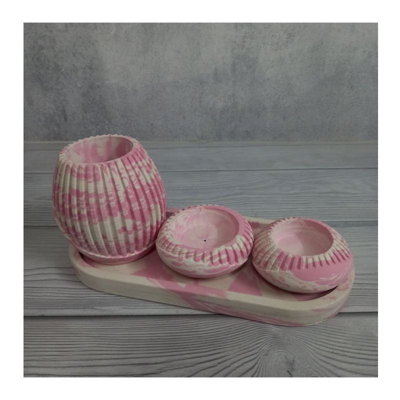 ست جاعودی،جاشمعی سنگ مصنوعی ابرو بادی مدل stn46