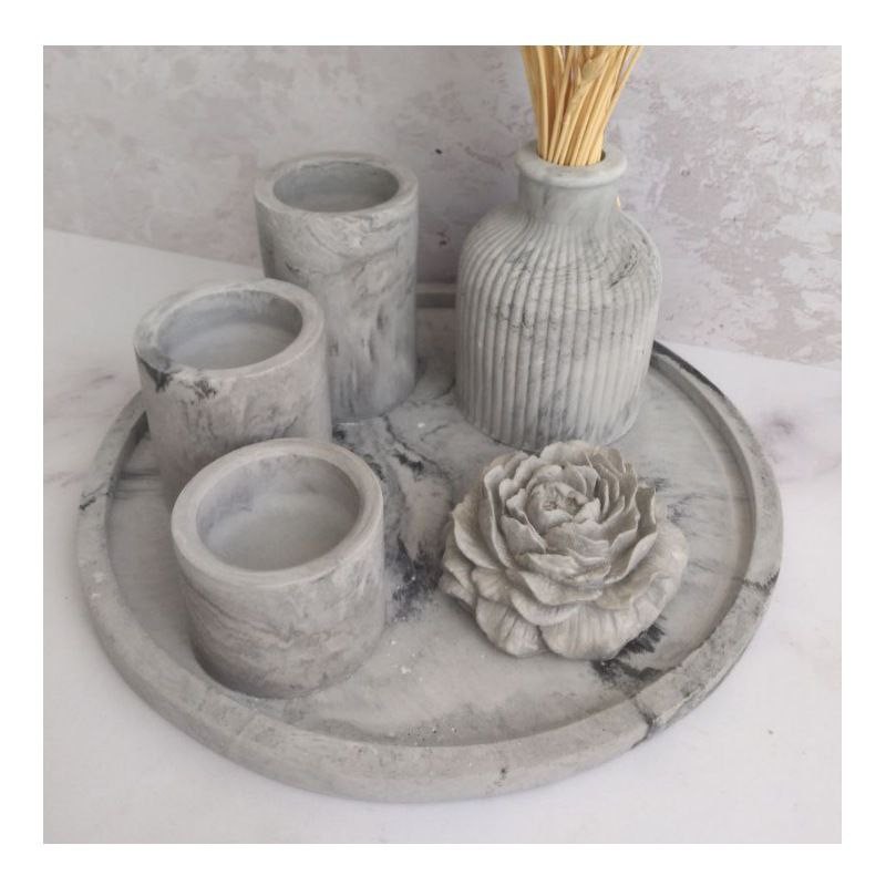 ست 6 تکه دکوری سنگ مصنوعی  مدل stn8