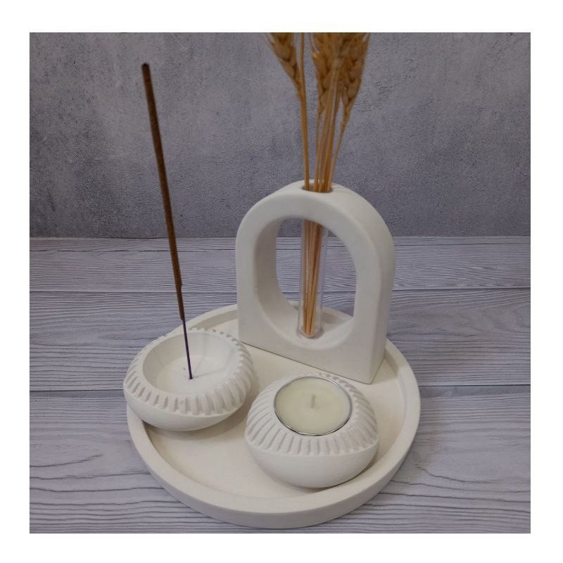 ست جاعودی 4 تکه سنگ مصنوعی مدل stn39