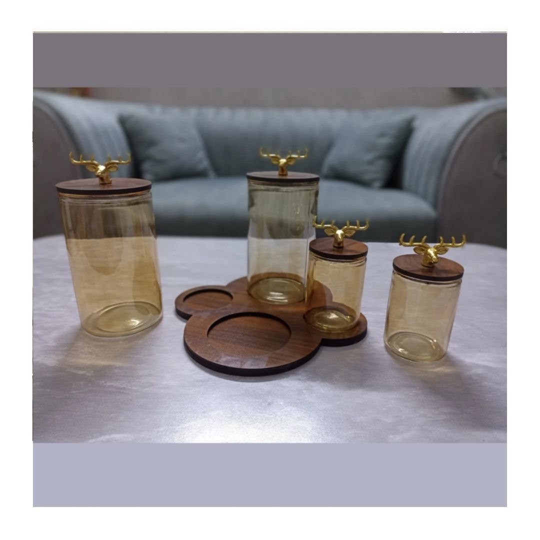 ست پاسماوری طرح گوزن  مدل bnk31