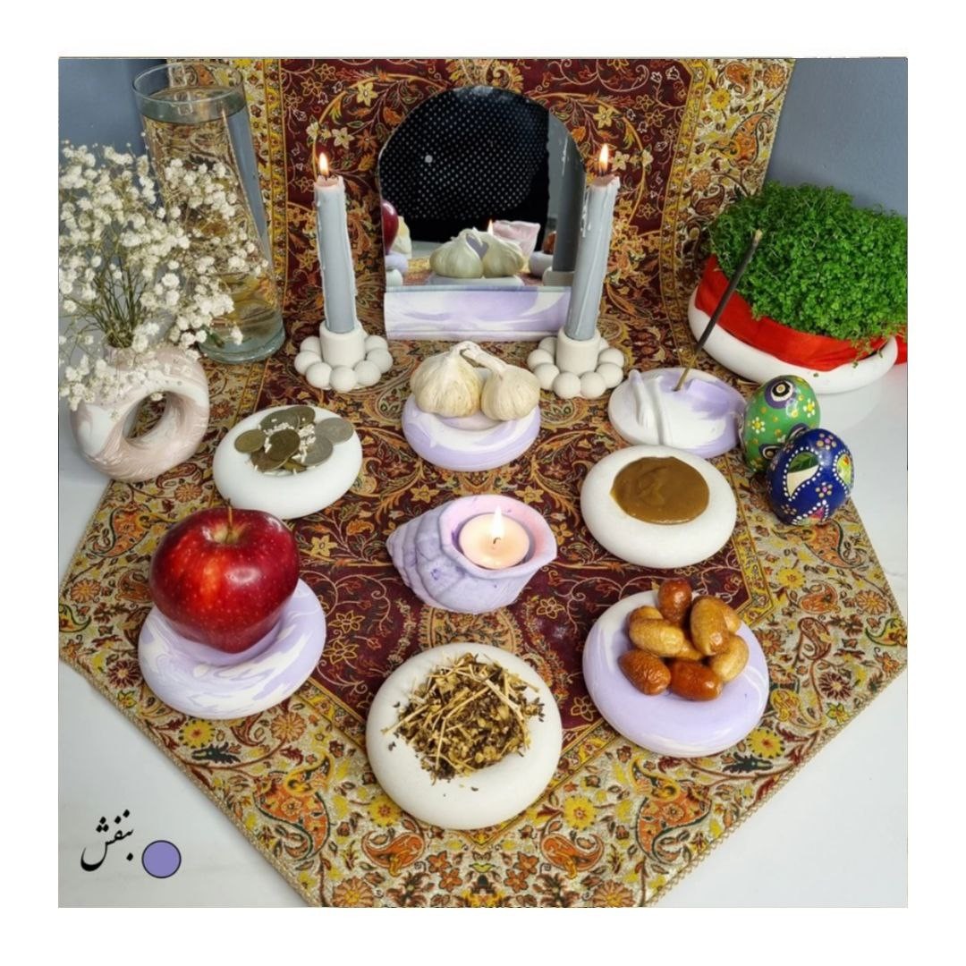 هفت سین 11 پارچه مدل hfsn3