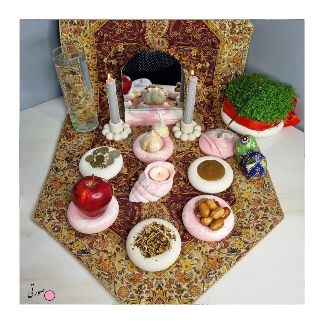 هفت سین 11 پارچه مدل hfsn3